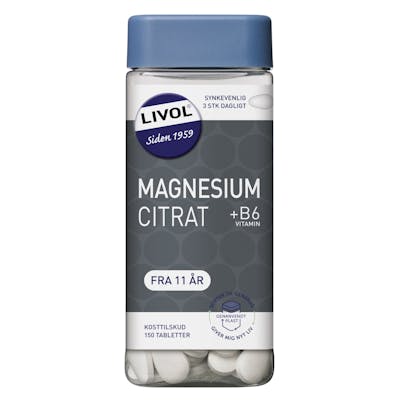 Livol Mono Normal MagnesiumCitrat 150 stk