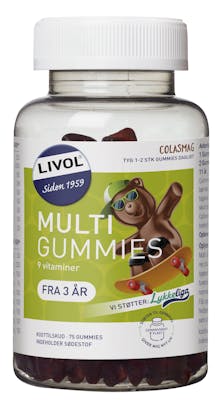 Livol Vitaminbjörnar Med Colasmak 75 st