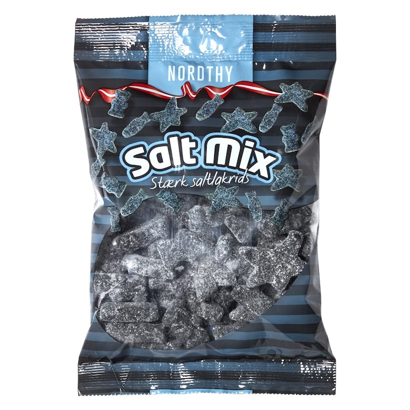 Nordthy Salt Mix voimakas suolalakritsi 900 g