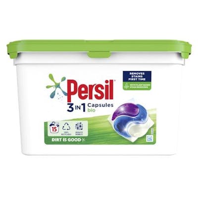 Persil 3 in 1 Capsules Bio 15 stk
