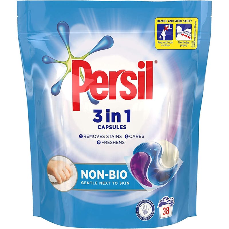 Persil 3 in 1 Power Caps Non Bio 38 kpl