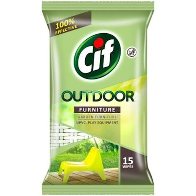 Cif Outdoor Furniture Wipes 15 st