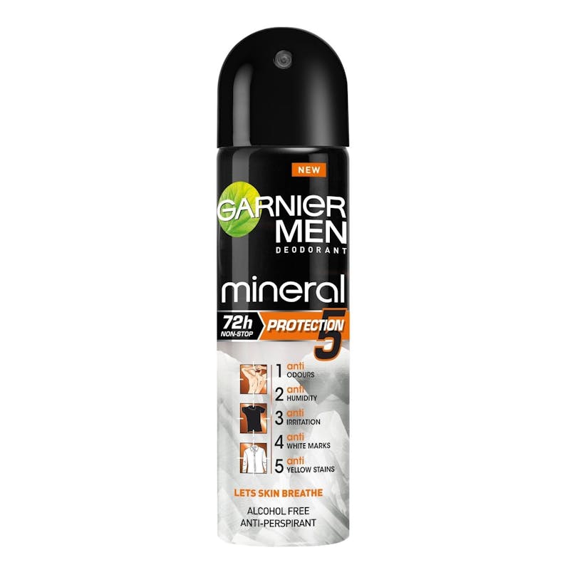 Garnier Men Mineral Protection 5 72H Deospray 150 ml
