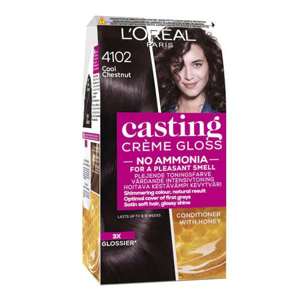 L'Oréal Paris Casting Creme Gloss Cool Brunette 4102 Cool Chestnut 1 pcs