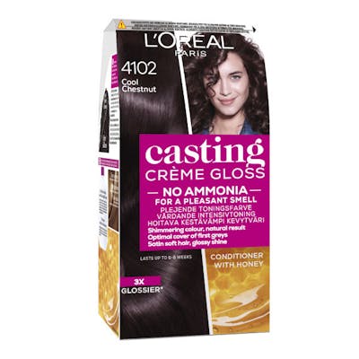 L&#039;Oréal Paris Casting Creme Gloss Cool Brunette 4102 Cool Chestnut 1 pcs