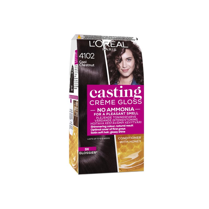 L&#039;Oréal Casting Creme Gloss Cool Brunette 4102 Cool Chestnut 1 stk