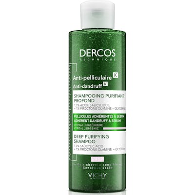 Vichy Dercos Anti Dandruff Deep Purifying Shampoo 250 ml