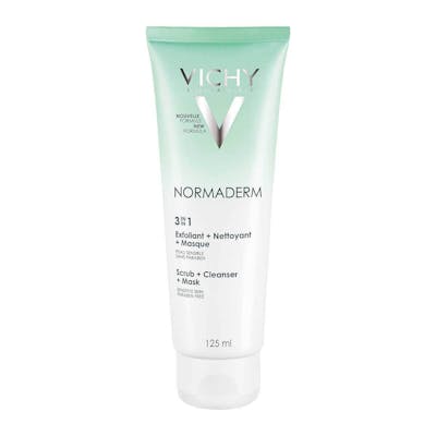 Vichy Normaderm 3In1 Scrub &amp; Cleanser &amp; Mask 125 ml