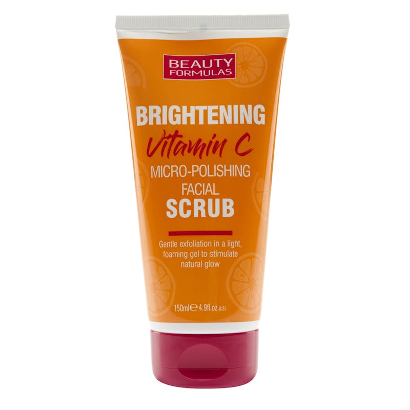 Beauty Formulas Brightening Vitamin C Micro Polishing Facial Scrub 150 ml