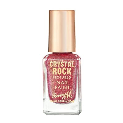 Barry M. Crystal Rock Textured Nail Paint Pink Tourmaline 10 ml