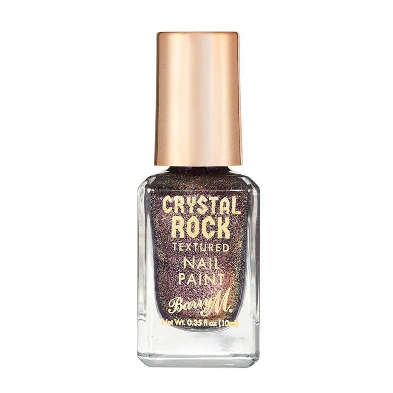 Barry M. Crystal Rock Textured Nail Paint Purple Agate 10 ml