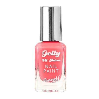 Barry M. Gelly Hi Shine Nail Paint Pink Grapefruit 10 ml