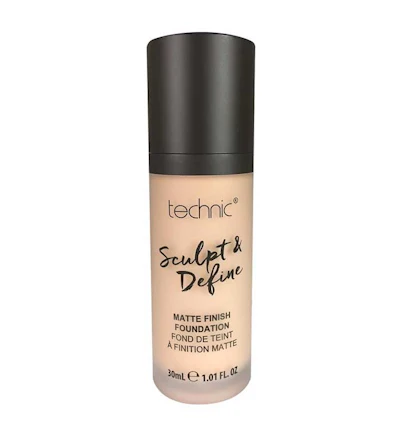 Technic Sculpt &amp; Define Matte Finish Foundation Ivory 30 ml