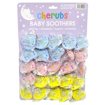 Cherub Baby Baby Soothers 25 pcs