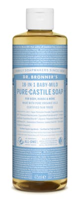 Dr. Bronner’s Castile Soap Baby Mild Neutral 475 ml