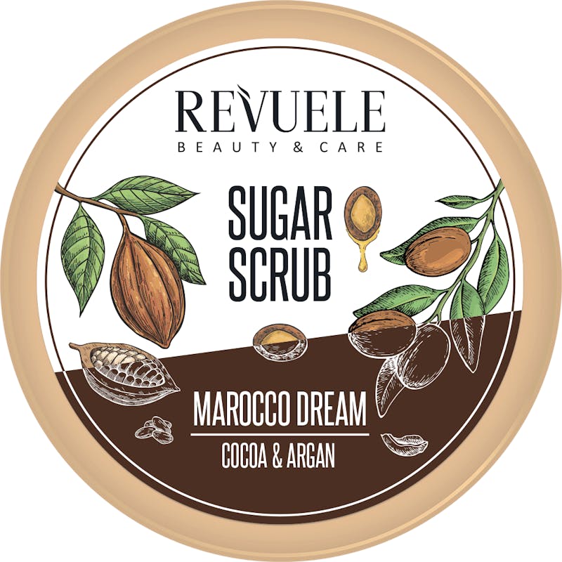 Revuele Marocco Dream Cocoa &amp; Argan Sugar Scrub 200 ml