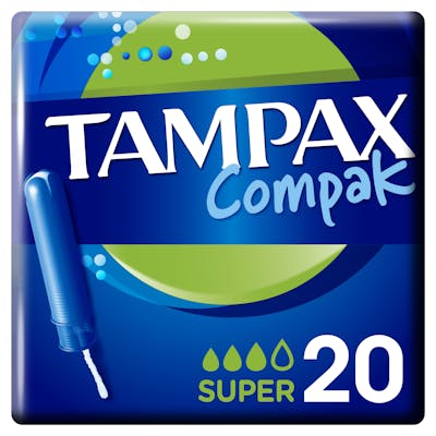 Tampax Compak Super 20 stk