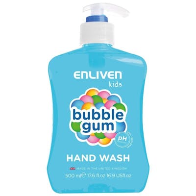 Enliven Kids Anti-Bacterial Hand Wash Bubblegum 500 ml