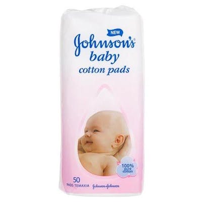 Johnson&#039;s Baby Katoenen Pads 50 st