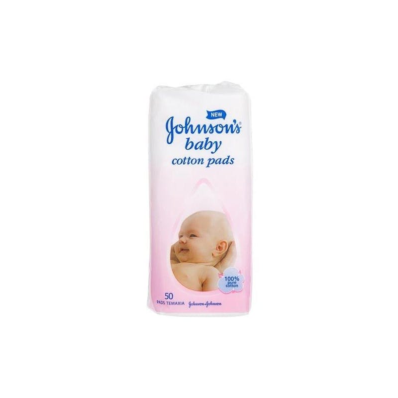 Johnson&#039;s Baby Cotton Pads 50 stk