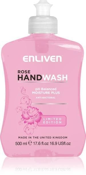 Enliven Anti-bacterial Handwash Rose 500 ml