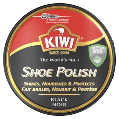 Kiwi Shoe Polish Black 50 ml