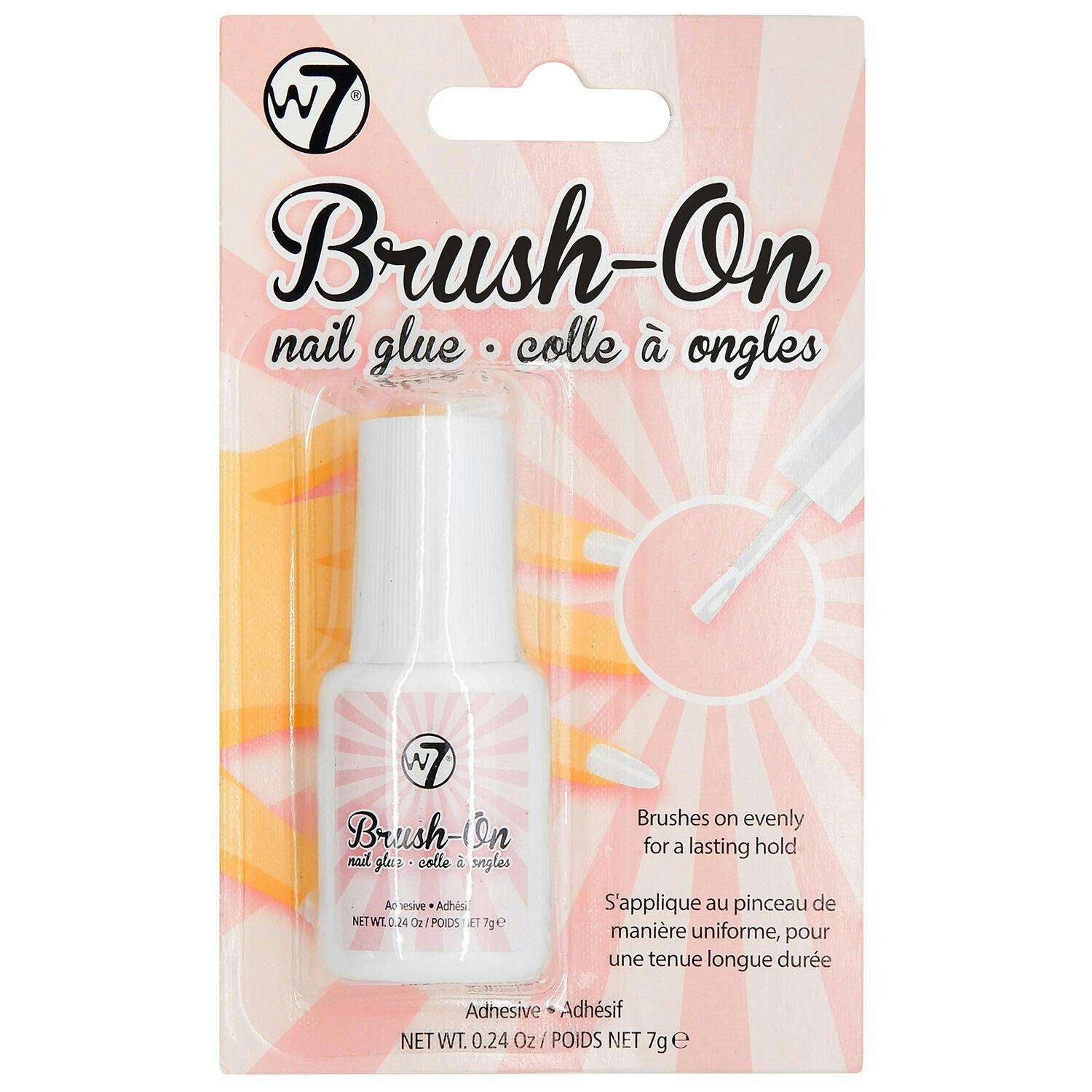 W7 Brush On Nail Glue 7 g