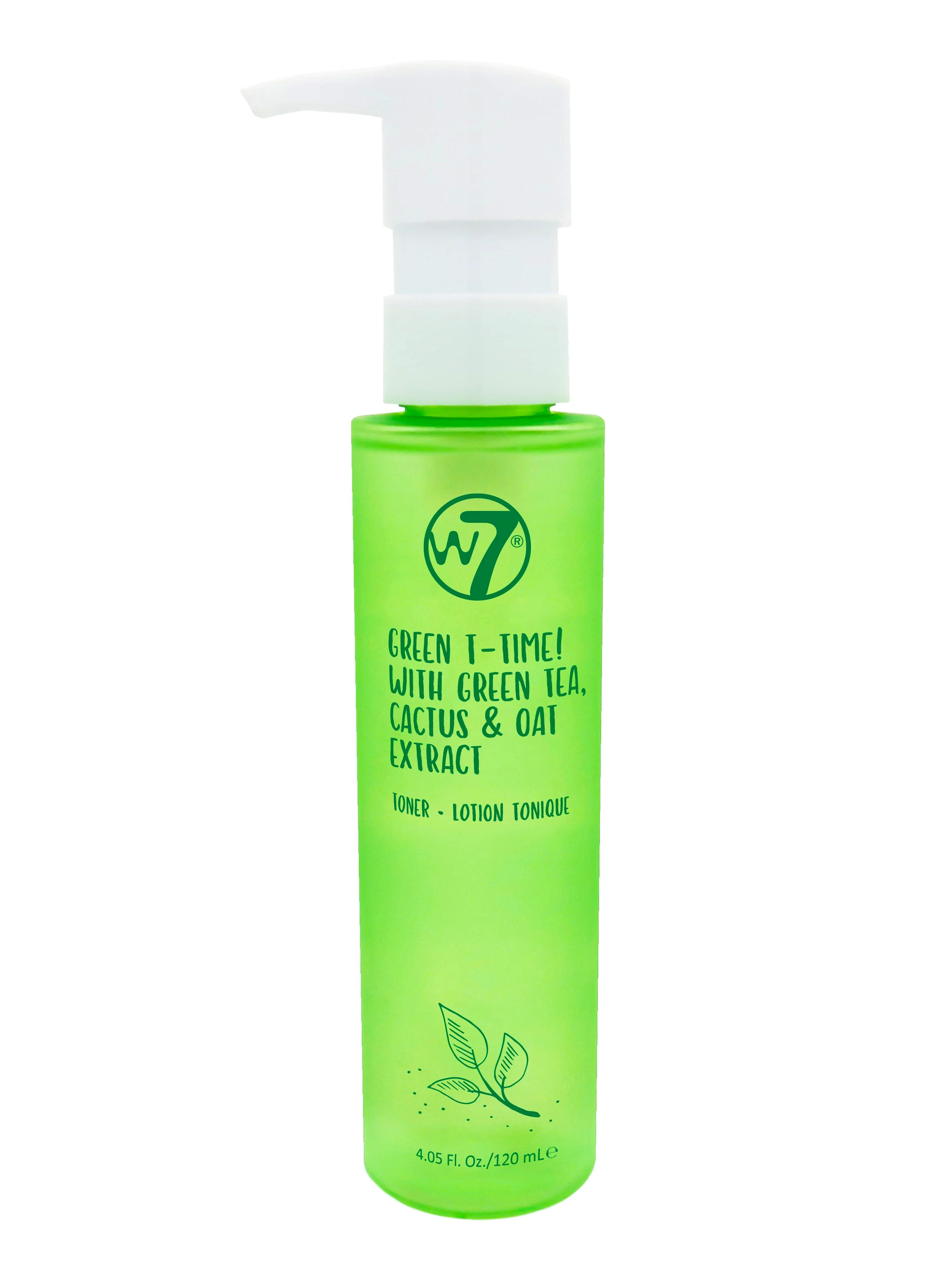 W7 Green T-Time! Face Toner 120 ml