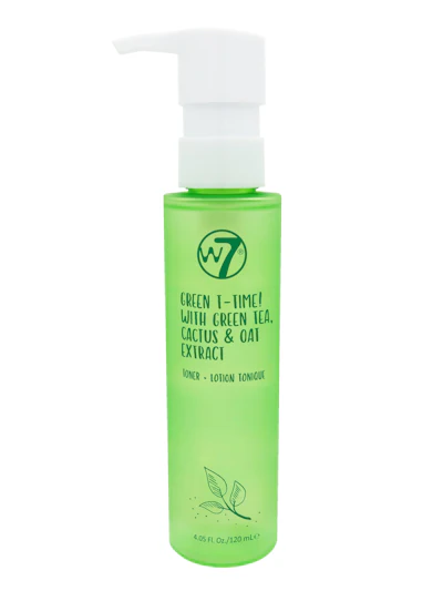 W7 Green T-Time! Face Toner 120 ml
