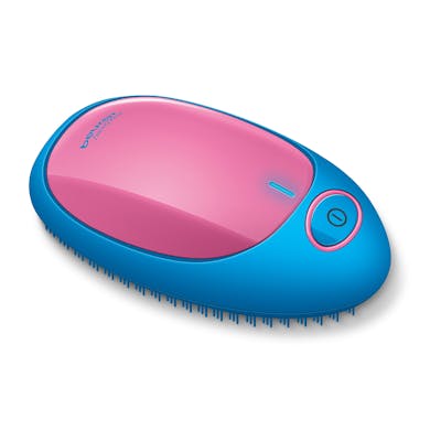 Beurer HT10 Ionic Detangling Hair Brush Blue &amp; Pink 1 stk