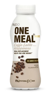 Nupo Één Maaltijd +Prime Rtd Caffe Latte Geluk 330 ml