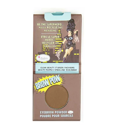 The Balm Green Beauty Brow Pow Eyebrow Powder Light Brown 0,85 g