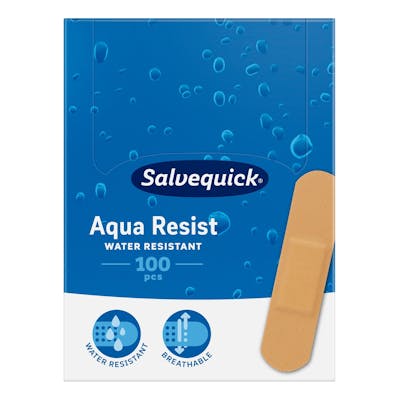 Salvequick Aqua Resist Medium 100 stk