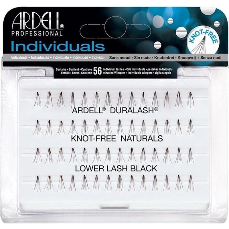 Ardell Individuals Knot Free Naturals Lower Lash Black 56 kpl