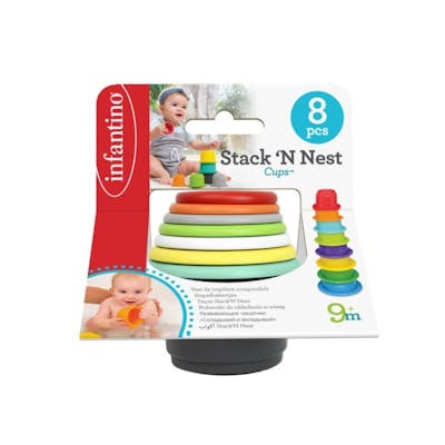 Infantino Stack 'N Nest Cups 8 st