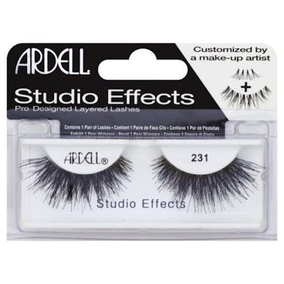 Ardell Studio Effects False Eyelahes Black 231 1 paar