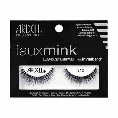 Ardell Faux Mink False Eyelashes Black 812 1 par
