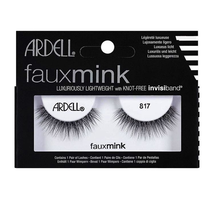 Ardell Faux Mink False Eyelashes Black 817 1 paar