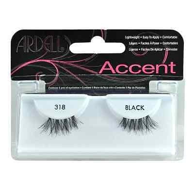 Ardell Accent False Eyelashes Black 318 1 paar