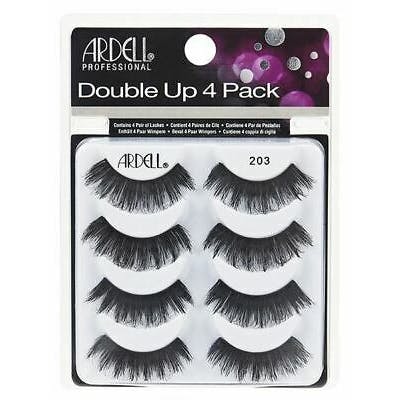 Ardell Double Up False Eyelashes Black 203 4 pairs
