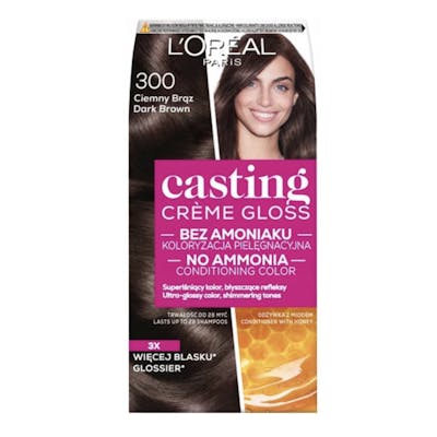 L'Oréal Casting Creme Gloss 300 Dark Brown 1 stk