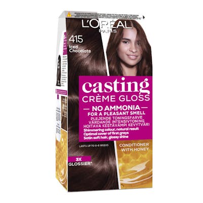 L&#039;Oréal Paris Casting Creme Gloss 415 Iced Chocolate 1 pcs