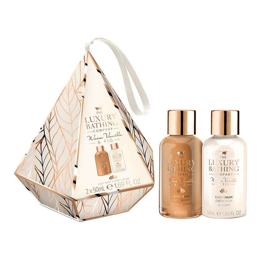 The Luxury Bathing Company Warm Vanilla & Fig Beauty Bliss Gift Set 2 x ml - 29.95 kr