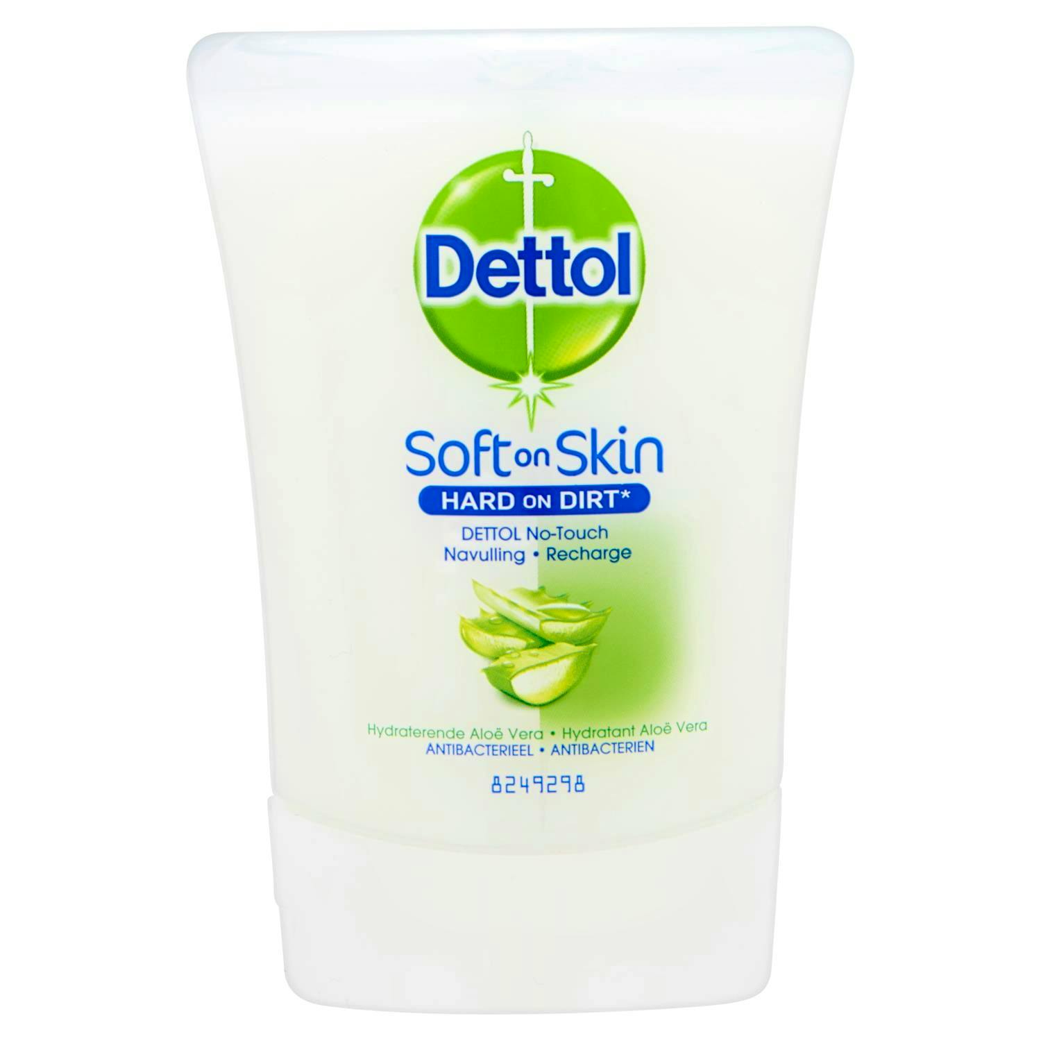 Packaging may vary 3 x Dettol No Touch Hand Wash System Refill Aloe Vera  250ml 5900627056655 