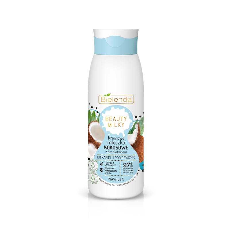 Bielenda Beauty Milky Creamy Coconut Milk For Shower &amp; Bath 400 ml