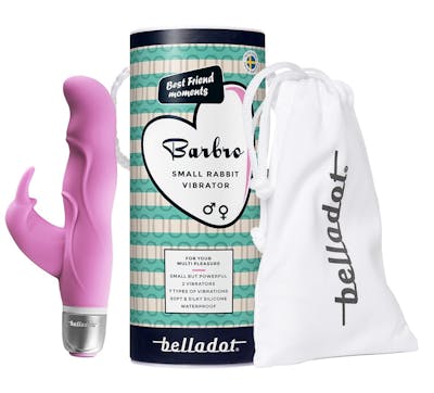 Belladot Barbro Rabbit Vibrator Pink 1 st