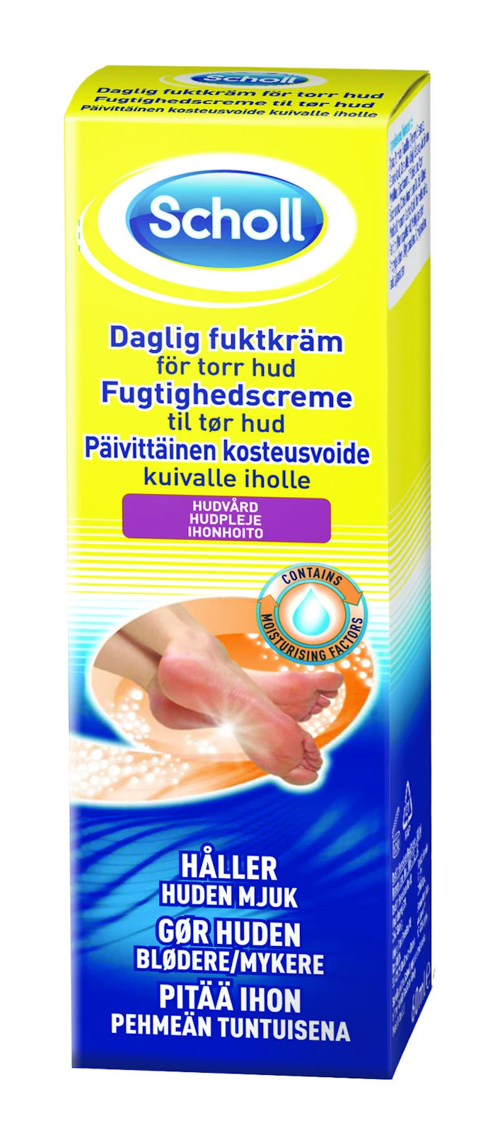 Scholl Moisturizer For Dry Skin 75 ml