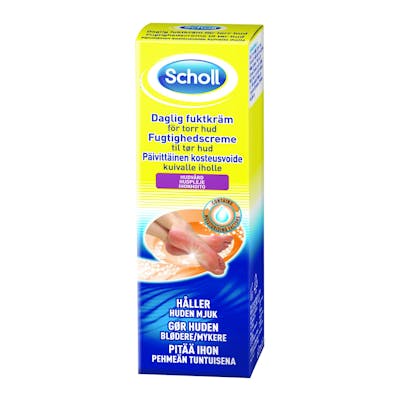 Scholl Fuktighetskrem for Tørr Hud 75 ml