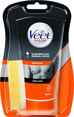 Veet In Shower Hair Removal Cream For Men Normal Skin 150 ml