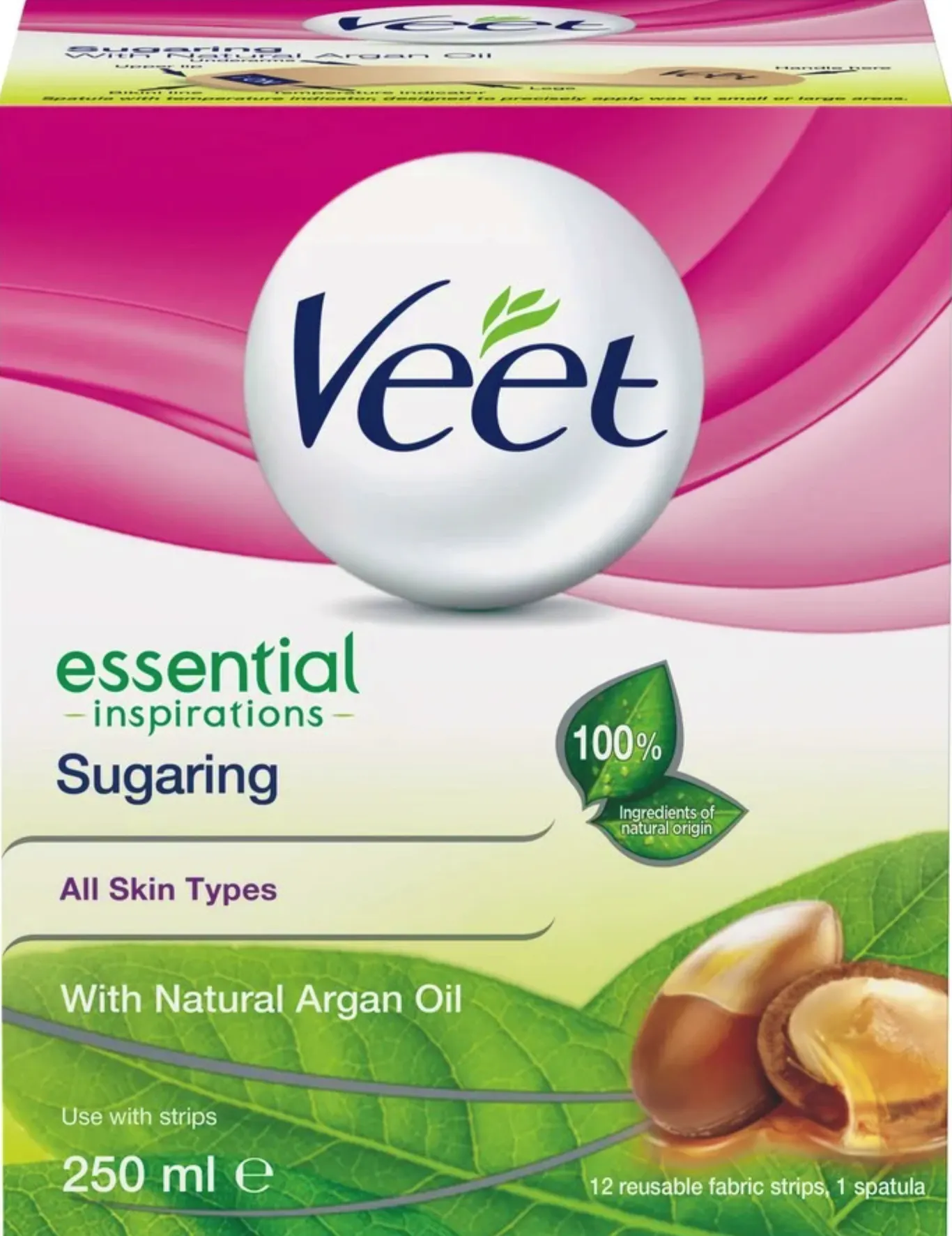 Veet Essential Inspirations Sugaring Argan Oil 250 ml